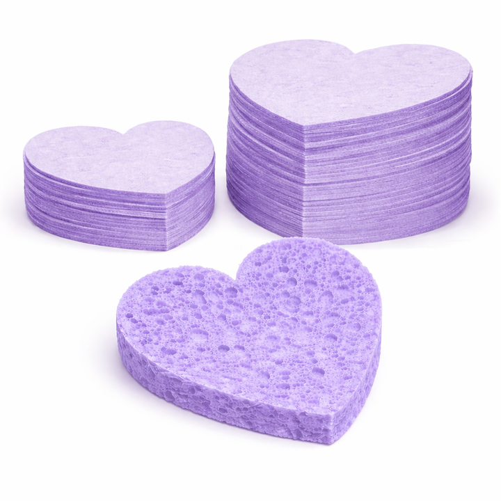 Cellulose Face Sponges • 10 Pack