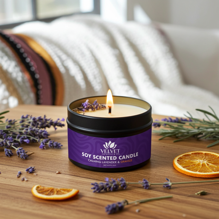 Lavanda + China • Vela de Cera Soja