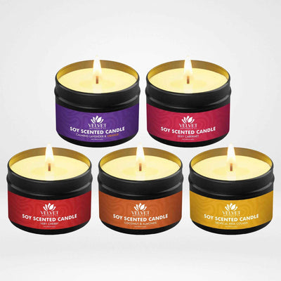 5 Pack - Soy Wax Candle Collection • 4oz