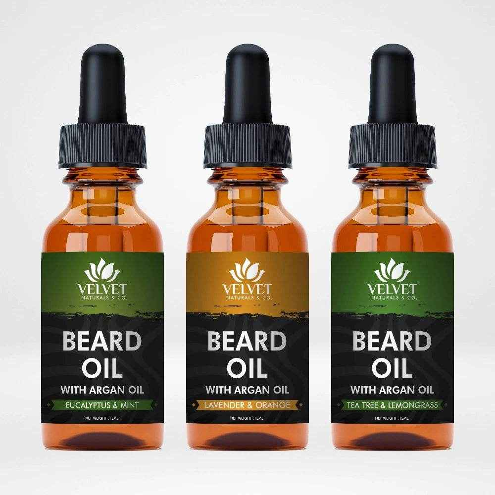 Hydrating Beard Oil 3 Pack ( One of Each )