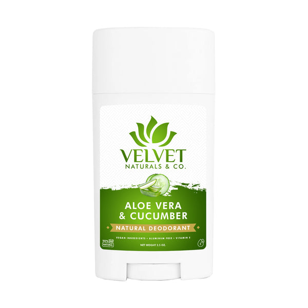 Aloe Vera + Cucumber 2.5oz • Desodorante Natural