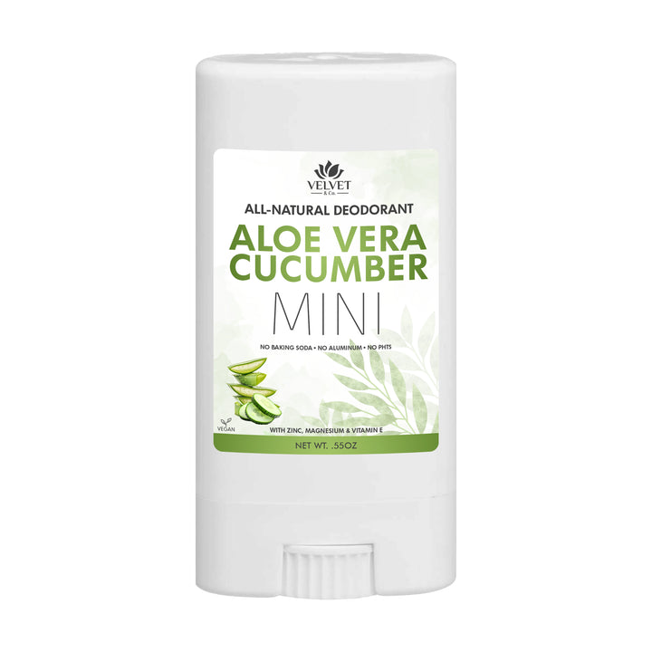 Desodorante Natural Mini 0.55 oz • Aloe Vera + Cucumber