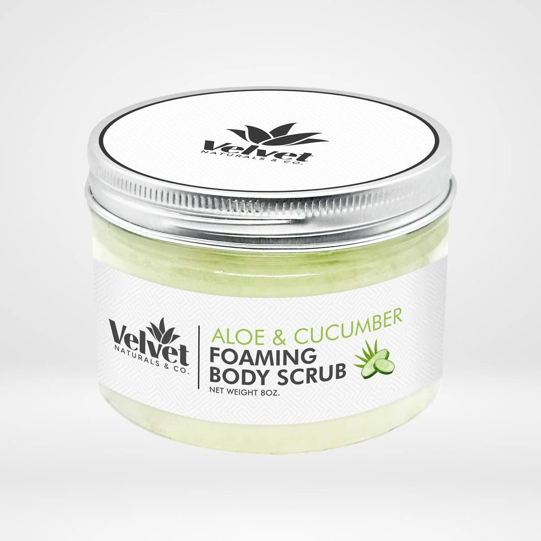 Aloe Vera & Cucumber • Scrub Corporal Foaming - Velvet Naturals & Co.