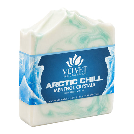 Arctic Chill · Handcrafted Soap Bar
