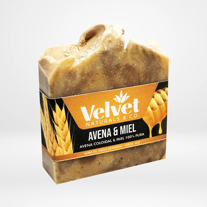 Miel & Avena • Barra Jabón - Velvet Naturals & Co.