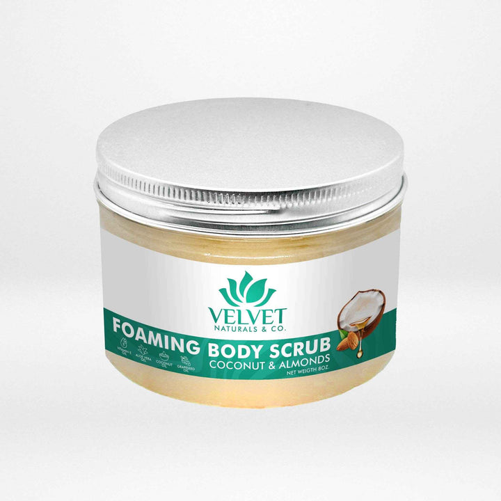 Coconut & Almonds • Foaming Body Scrub