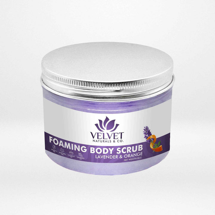 Lavender & Orange • Foaming Body Scrub