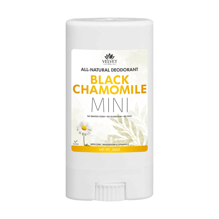 Desodorante Natural Mini .55oz • Black Chamomile