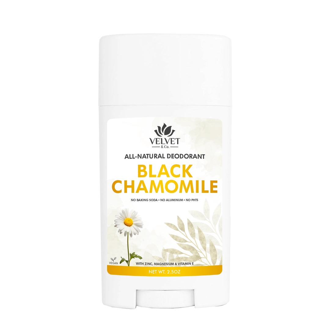 Black Chamomile 2.5oz • Desodorante Natural