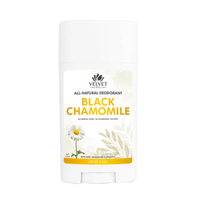 Black Chamomile 2.5oz • Desodorante Natural