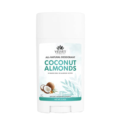 Coco + Almendras 2.5oz • Desodorante Natural