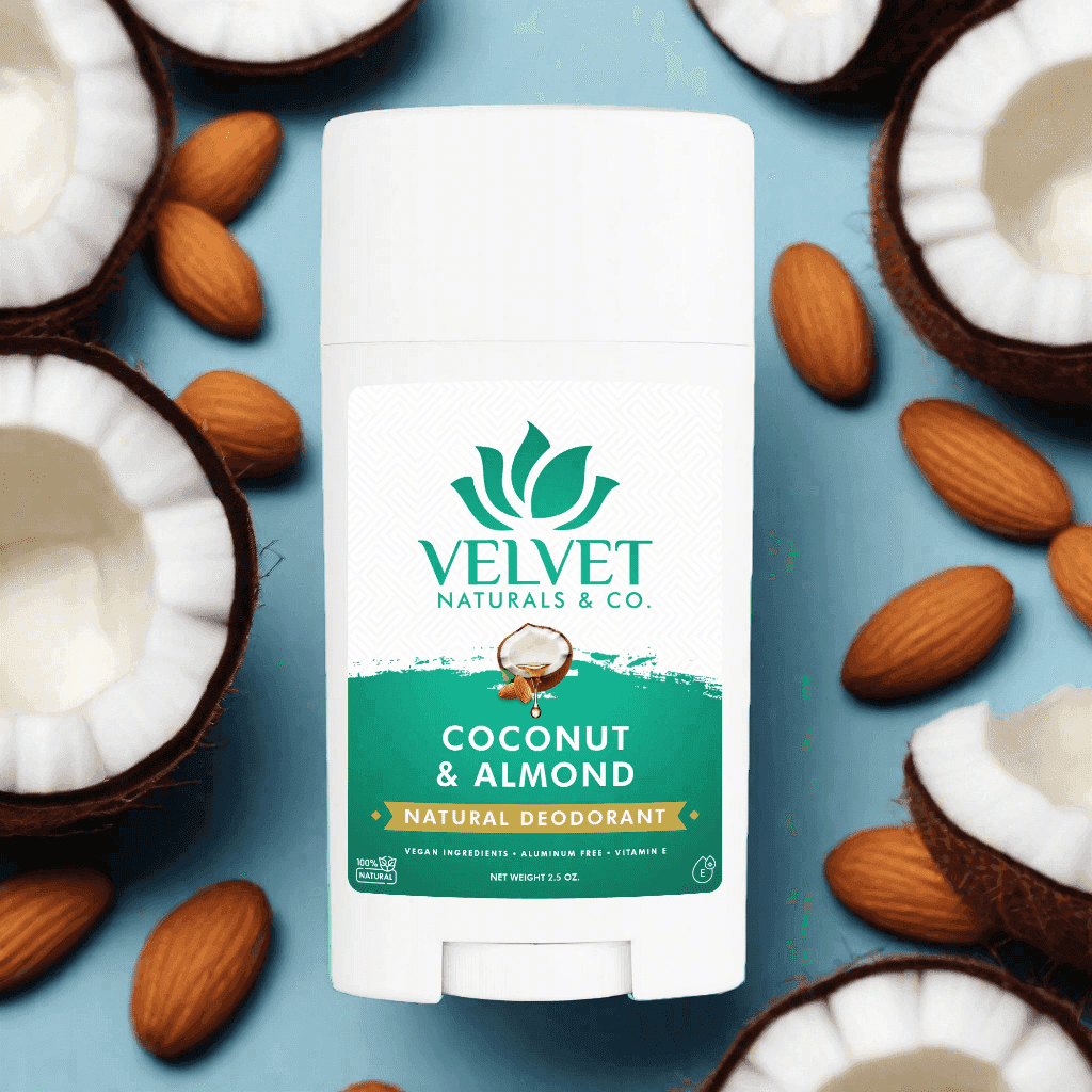 Coconut & Almonds 2.5oz • Natural Deodorant