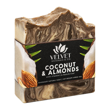 Jabón artesanal Coconut + Almonds