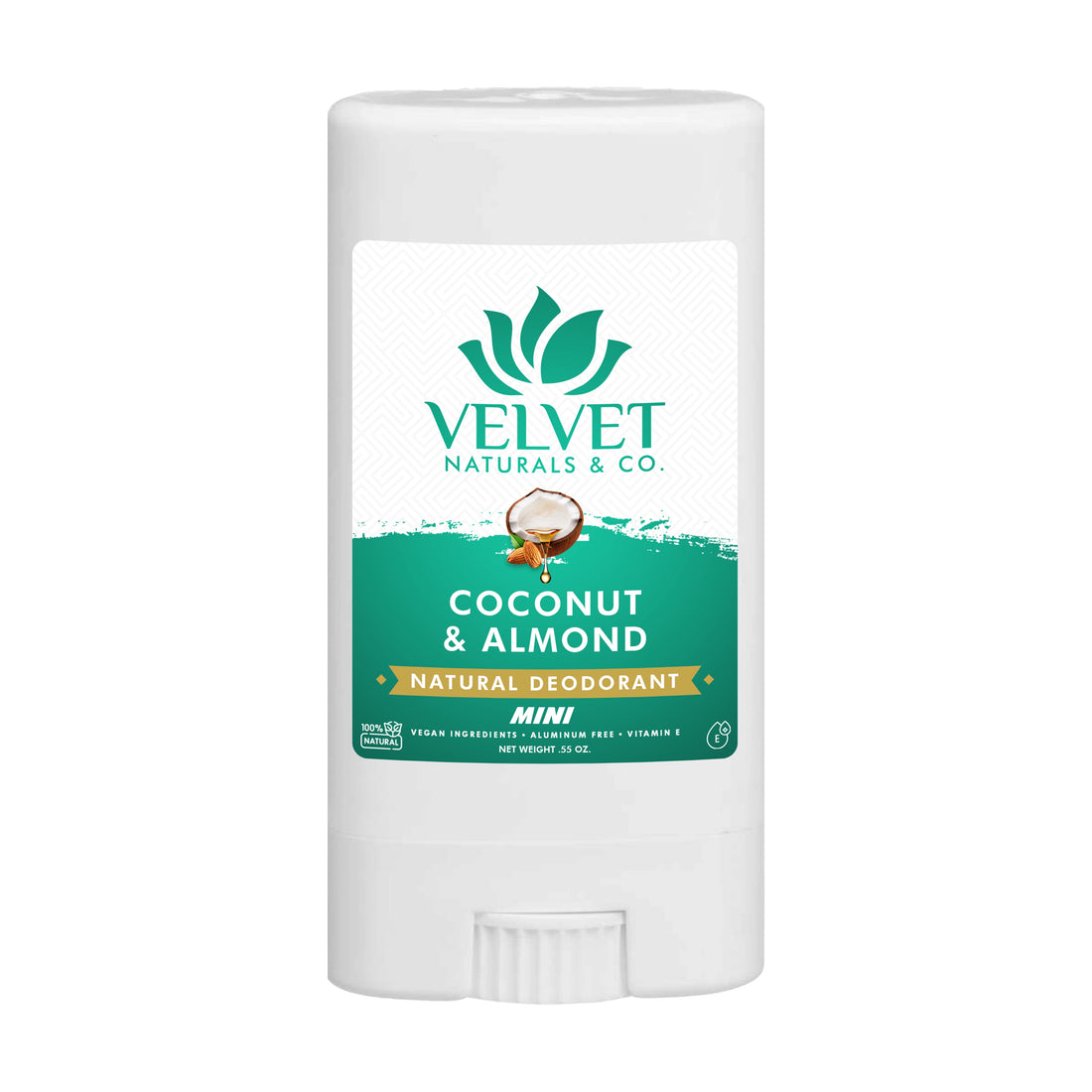 Desodorante Natural Mini 0.55 oz • Coco + Almendras