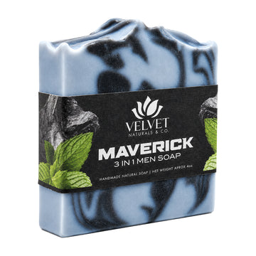 Jabón 3 en 1 Maverick para hombre