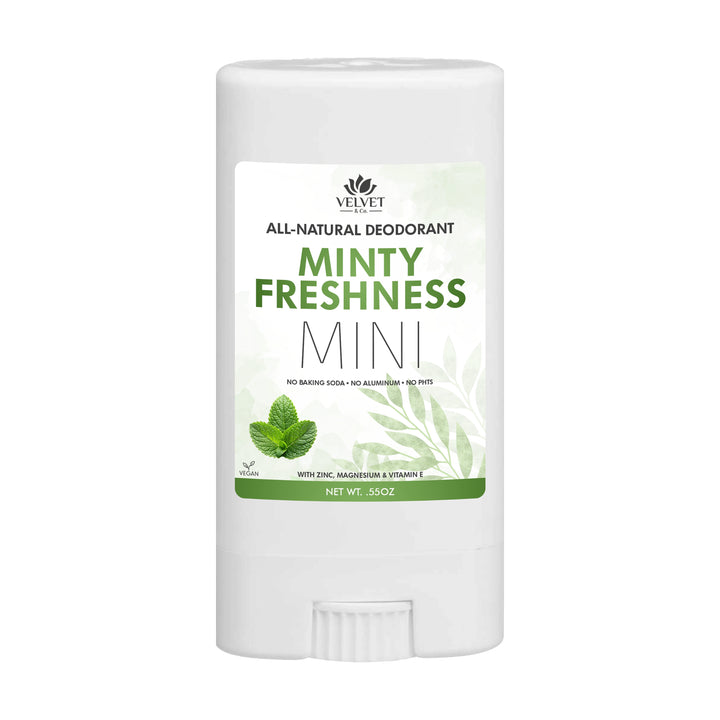 Desodorante Natural Mini .55oz • Minty Freshness