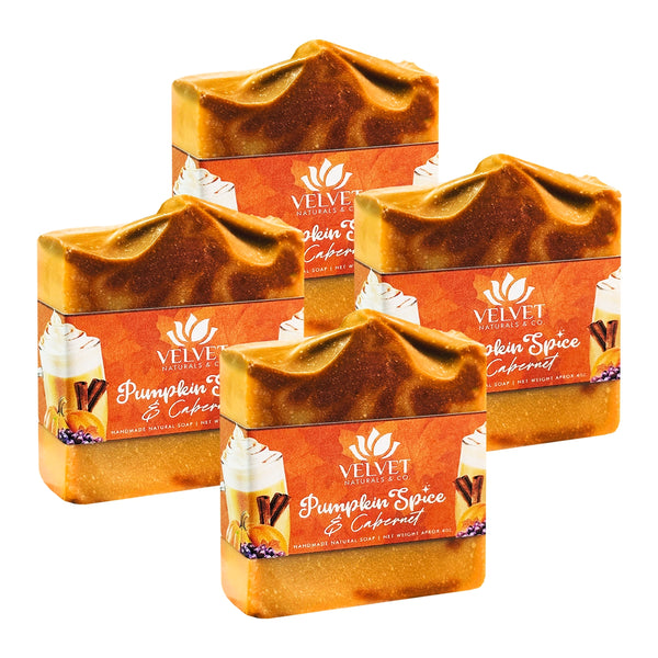 Pumpkin Spice + Cabernet Soap Bundle • 4 Pack