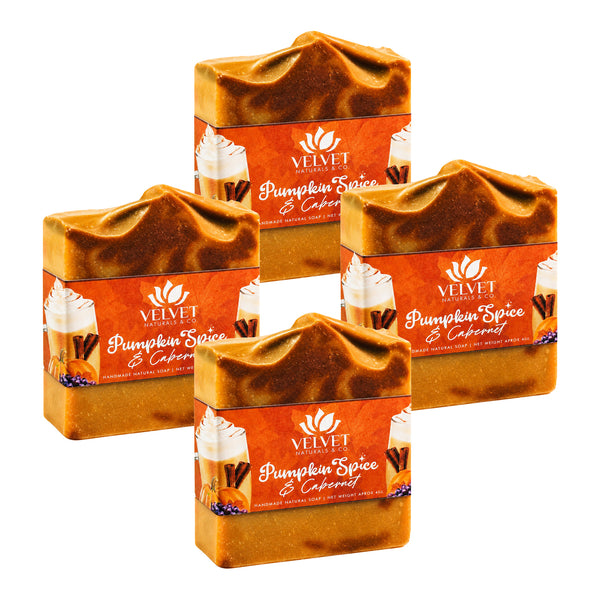 Pumpkin Spice + Cabernet Soap Bundle • 4 Pack