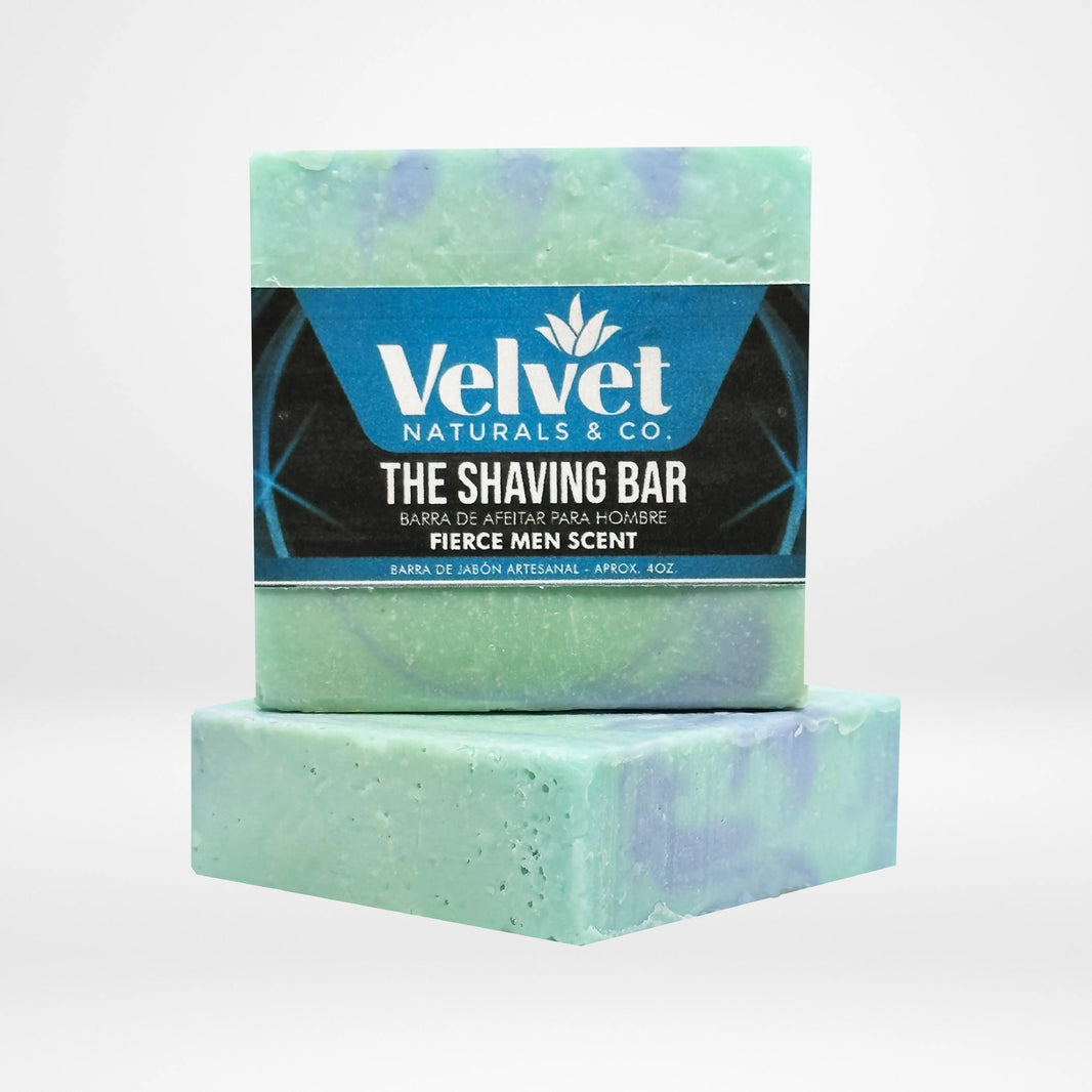 The Shaving Bar for Men • Barra de Afeitar - Velvet Naturals & Co.