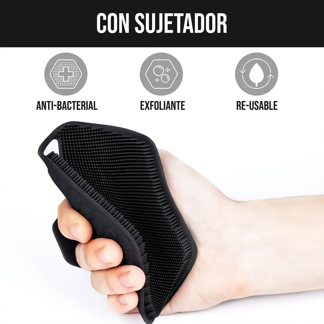 Soft Scrubber de Silicona