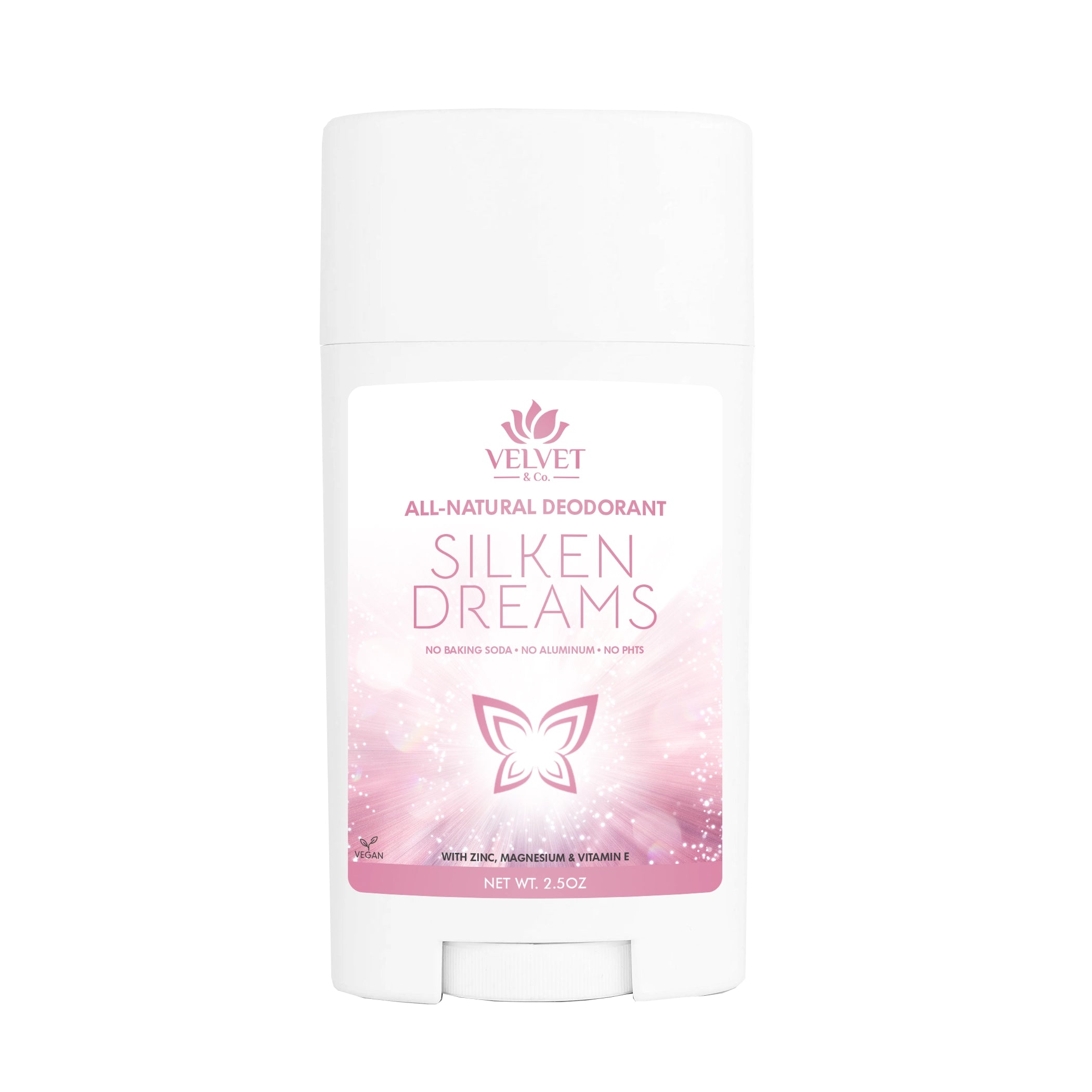 Desodorante Silken Dreams for Her de Velvet & Co. artesanal con aroma femenino