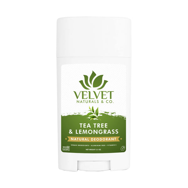 Tea Tree + Lemongras 2.5 oz • Desodorante Natural