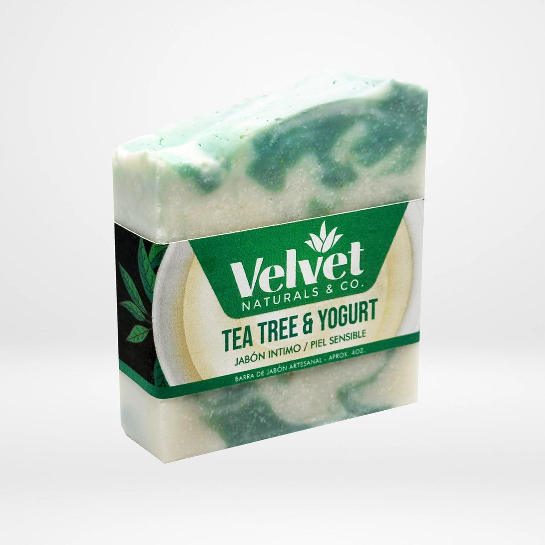 Tea Tree & Yogurt • Barra Intima / Piel Sensible - Velvet Naturals & Co.