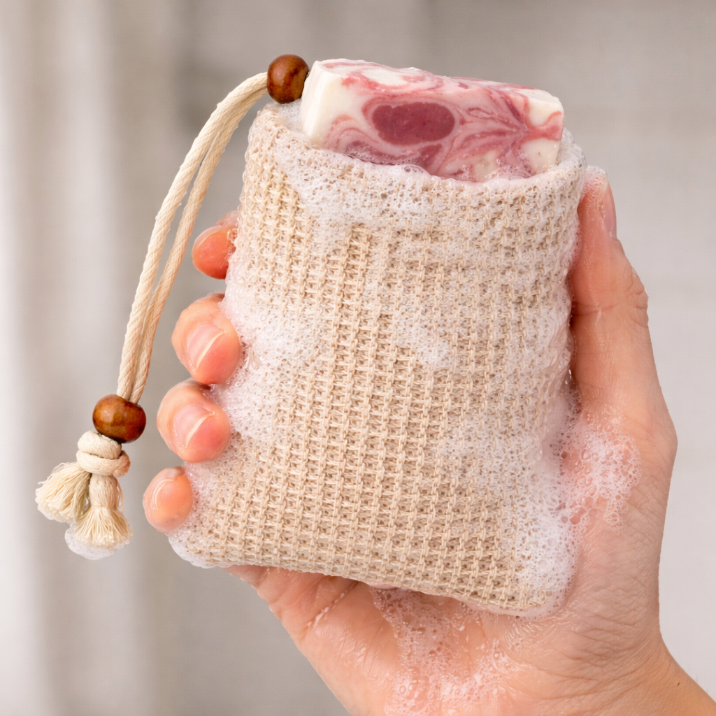Sisal Agave Soap Bag