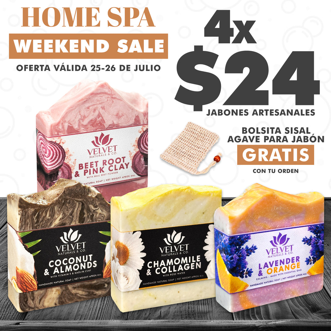 Home Spa · Soap Bar Bundle