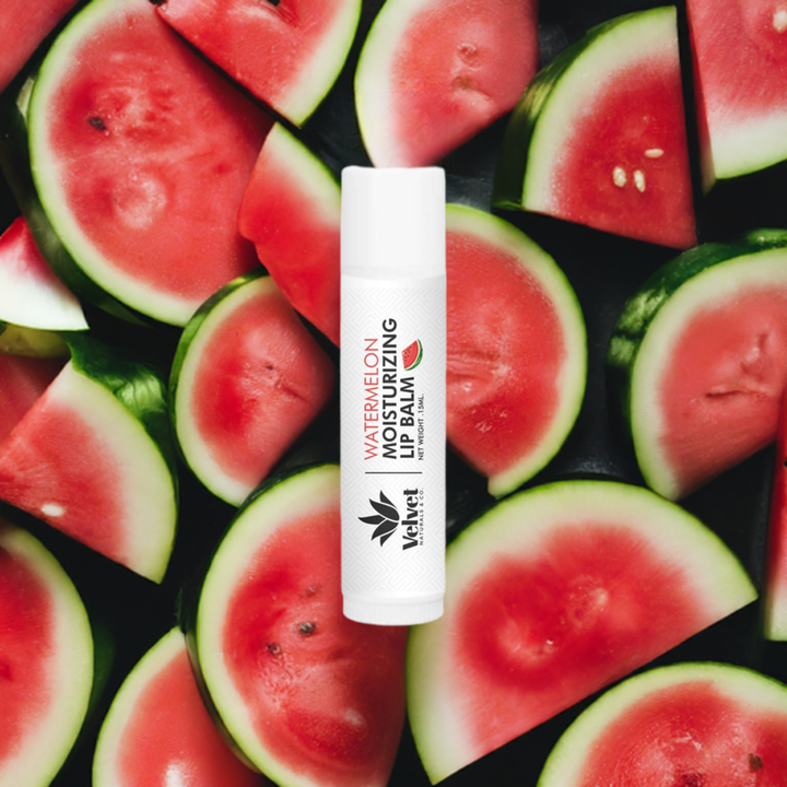 Watermelon Flavored • Lip Balm - Velvet Naturals & Co.