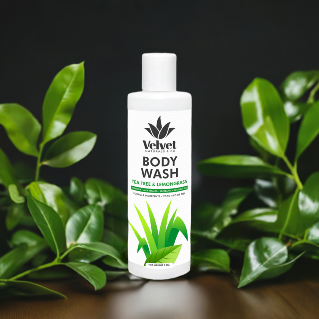 Tea Tree & Lemongrass • Body Wash - Velvet Naturals & Co.