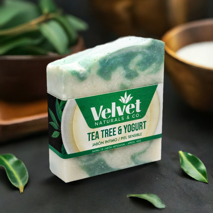 Tea Tree & Yogurt • Barra Intima / Sensible - Velvet Naturals & Co.