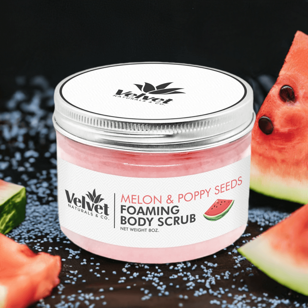 Melón & Poppy Seed • Scrub Corporal Foaming - Velvet Naturals & Co.