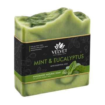 Jabón artesanal Mint & Eucalyptus