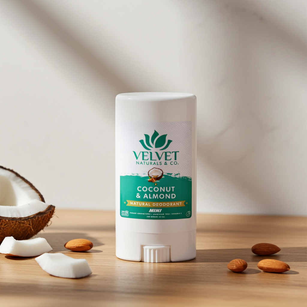 Mini Natural Deodorant .55oz • Coconut + Almonds